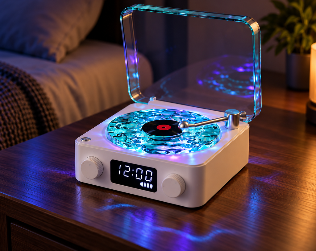 Wavy glow - głośnik bluetooth z kolorowym podświetleniem